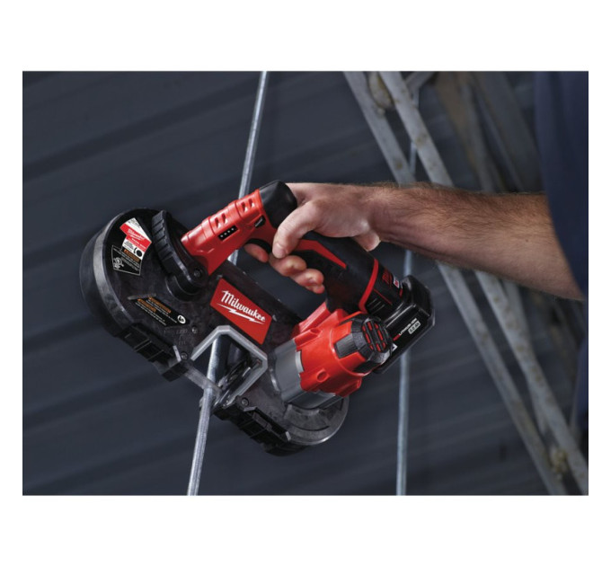 Пила ленточная аккумуляторная MILWAUKEE M12 BS-0 (каркас)