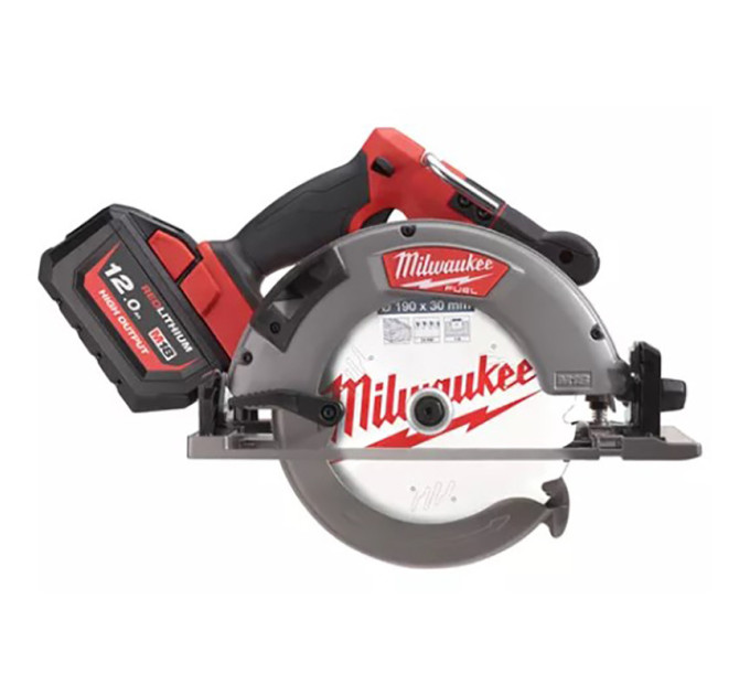 Пила дисковая аккумуляторная бесщеточная MILWAUKEE M18 FCSG66-121C, Ø190мм (ЗУ+1акХ12Ач+кейс), (заме