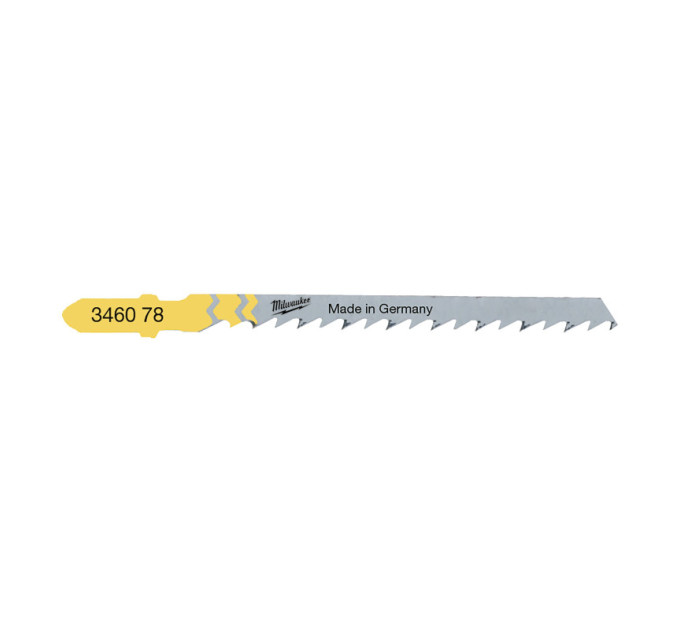 Полотна для лобзика T244D MILWAUKEE, 75х4, 0мм, (5шт)