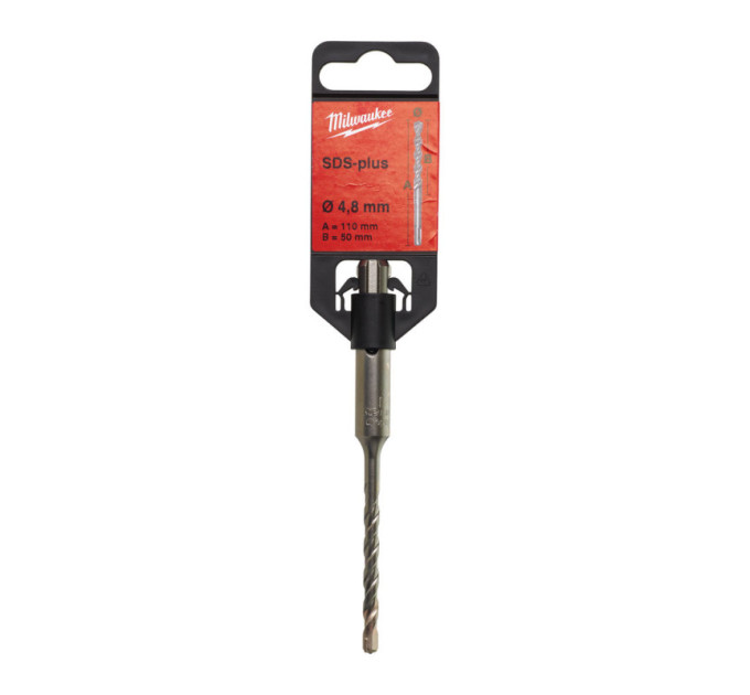 Бур SDS-PLUS M2 MILWAUKEE, Ø4,8х110х50мм