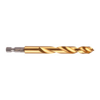 Сверло по металлу RedHEX SHOCKWAVE™ HSS-TiN MILWAUKEE, Ø10,2х121х77мм