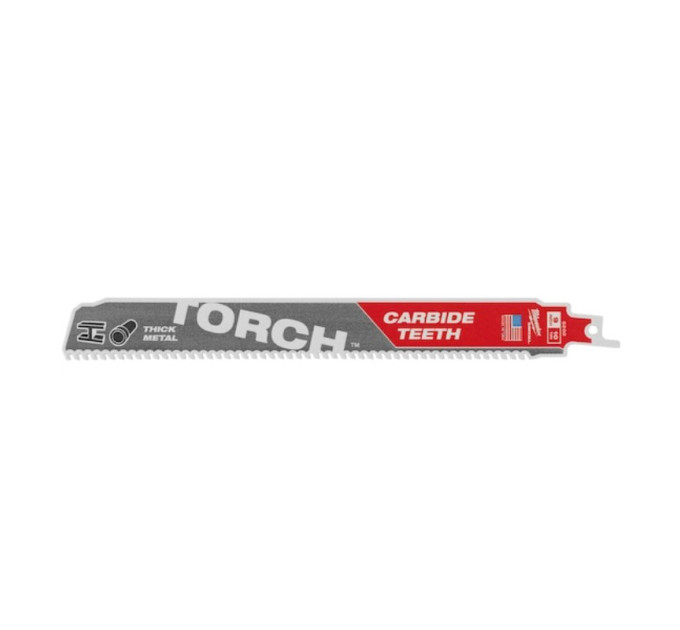 Полотно для сабельных пил TORCH CARBIDE MILWAUKEE, 230х2,5мм, (5шт), (металл)