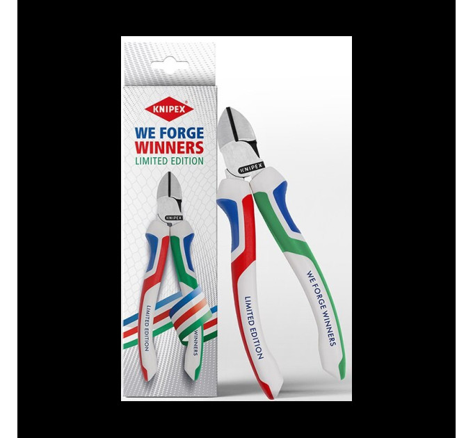 Кусачки боковые (бокорезы), Ø4,0мм, 160мм KNIPEX 70 02 160 S8, We Forge Winners 2026