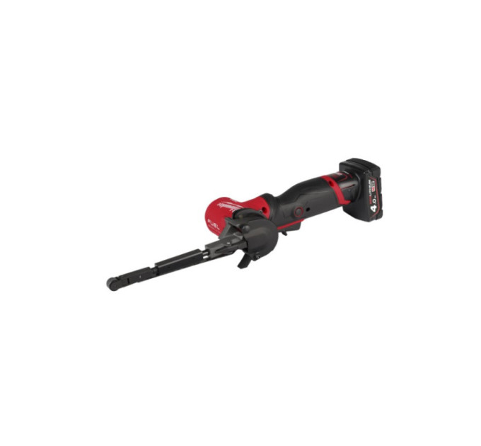 Шліфмашина стрічкова акумуляторна безщіткова MILWAUKEE M12 FBFL13-402B (13мм) (ЗУ+2Х4Ач+сумка)