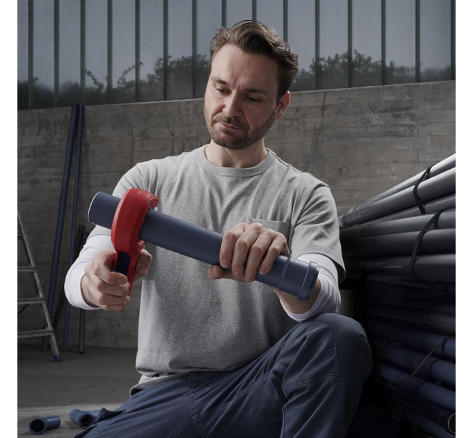 Труборез KNIPEX DP 50 для канализационних ПВХ труб 32/40/ 50мм, 90 23 01 BK