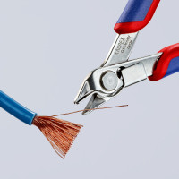 Кусачки Electronic Super Knips Ø1,6мм, 140мм KNIPEX 78 13 125 SB (в блистере)