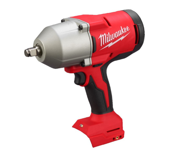 Гайковерт акумуляторний безщітковий MILWAUKEE 1/2" (1627 Нм) M18 BLHIWF12-0X, з кільцем (каркас)