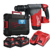 Перфоратор акумуляторний безщітковий SDS-PLUS MILWAUKEE M18 ONEFHPX-552X (5,0Дж)(ЗУ+2Х5,5Ач+HDкейс)