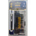Биты IMPACT PRO 1/4"/25мм, комплект 10шт: PZ2x3 / T20x4 / T25х3 + держатель, IRWIN