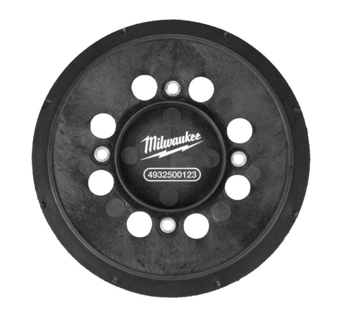 Подошва для шлифовальной бумаги MILWAUKEE, Ø125мм, для M18 FROS125 (с "липучкой")