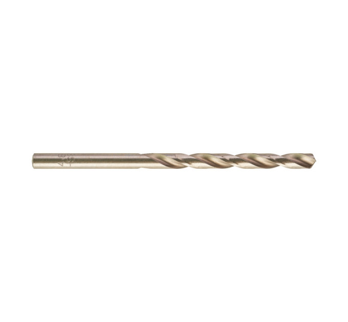 Сверло по металлу THUNDERWEB HSS-G MILWAUKEE, DIN338, Ø4,8x86х52мм