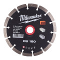 Диск алмазный MILWAUKEE DU 180, Ø180мм (кирпич, бетон)