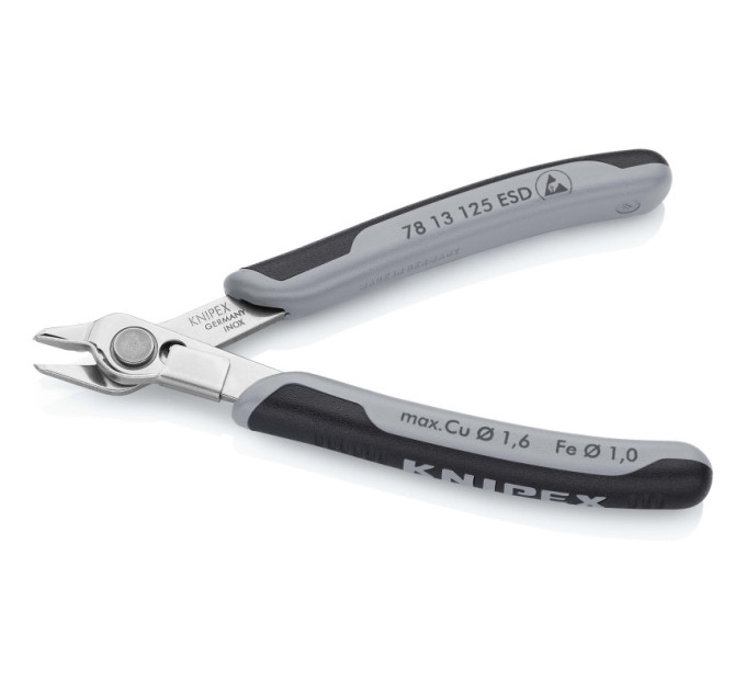 Кусачки Electronic Super Knips® KNIPEX 78 13 125 ESD