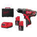 Дриль-шуруповерт акумуляторний MILWAUKEE M12 BDD-202C (30 Нм) (заміна на 4933499686)