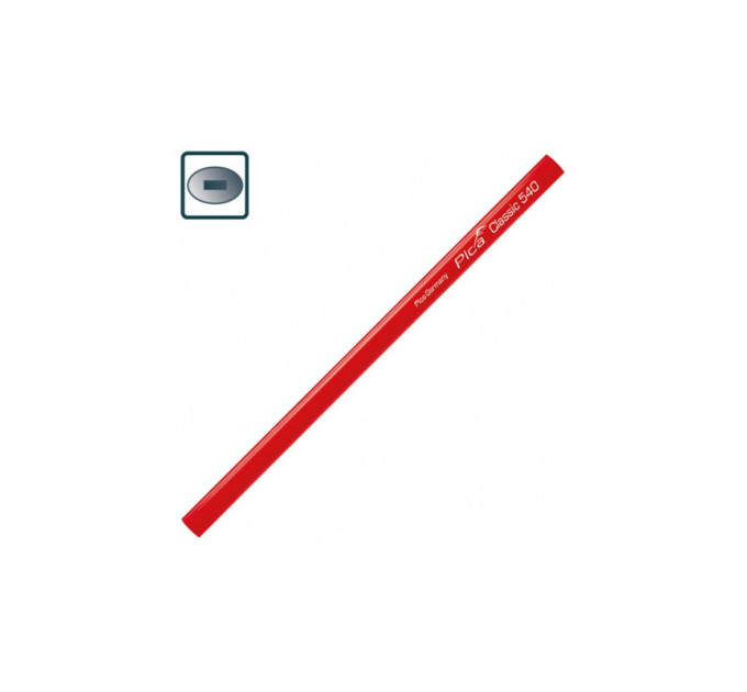 Карандаш столяра Pica 540/30 Classic Carpenter Pencil, 2H, 30см (100)
