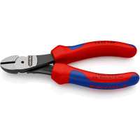 Кусачки боковые (бокорезы) особой мощности Ø3,1мм, 140мм KNIPEX 74 02 140, фосфатированные