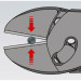 Кусачки боковые (бокорезы) особой мощности TwinForce, Ø5,5мм, 180мм KNIPEX  73 72 180 F, фосфат
