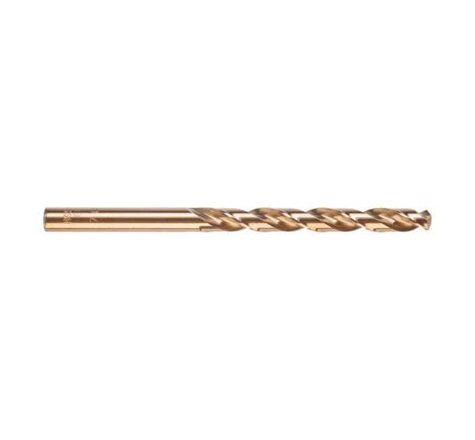 Свердло по металу HSS-Co MILWAUKEE, DIN338, Ø7,0х109х69мм, (5шт)