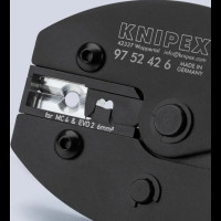 Клещи для обжима коннекторов KNIPEX  PreciForce, 6мм MC4/E, 97 52 42 6