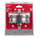 Цілісна коронка Holesaw TCT MILWAUKEE для сталі/нержавіючої сталі, Ø102мм