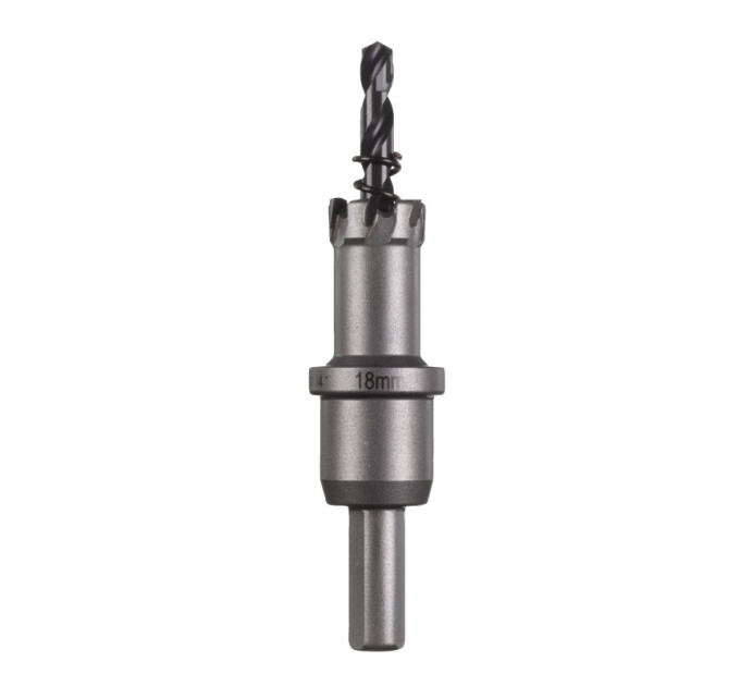 Цельная коронка Holesaw TCT MILWAUKEE для стали/нержавеющей стали, Ø18мм
