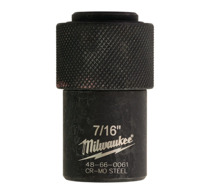 Переходник ShW MILWAUKEE, с квадрата 1/2'' на 7/16'' Hex
