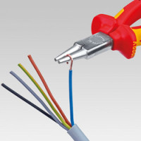 Круглогубцы 125мм, KNIPEX 22 01 125, фосфатированные