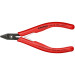 Кусачки боковые (бокорезы) для электроники, Ø1,3мм, 125мм KNIPEX 75 12 125, фосфатированные