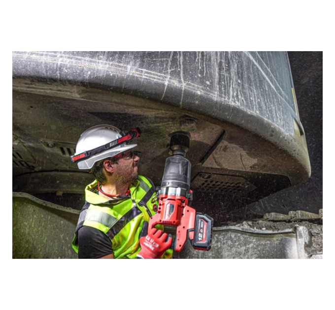 Гайковерт аккумуляторный бесщеточный MILWAUKEE 1'' (2711Нм) M18 ONEFHIWF1DS-0C, с кольцом (каркас)