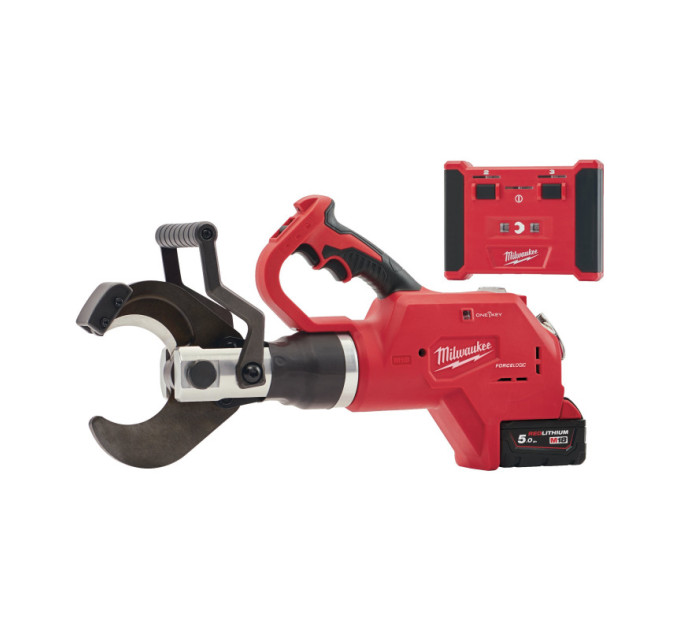 Кабелерез гидравлический аккумуляторный (подземный) MILWAUKEE M18 HCC75R-502C ONE-KEY(ЗУ+2Х5Ач+кейс)