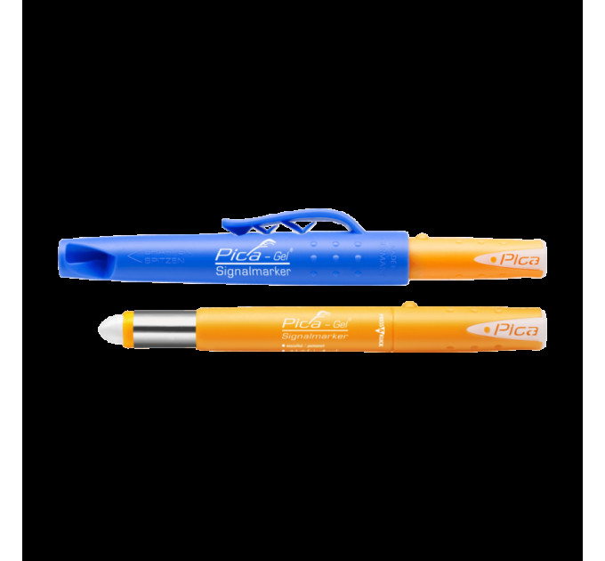 Маркер водо-жаро стойкий Pica 8080 GEL Signalmarker, белый