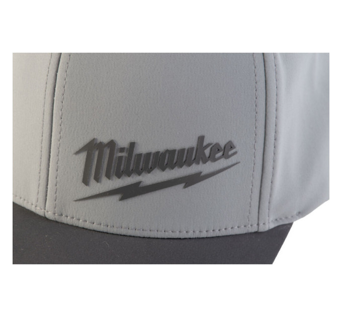 Бейсболка MILWAUKEE, серая, размер S/M
