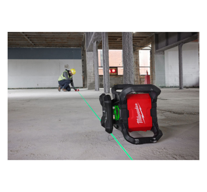 Уровень лазерный ротационный аккумуляторный MILWAUKEE M18 RLOHVG300-501C 300м