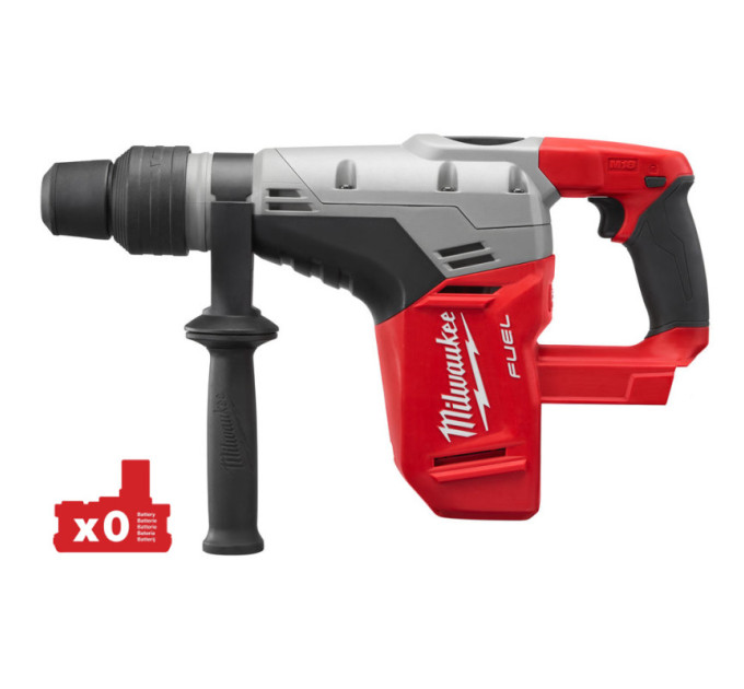 Перфоратор акумуляторний безщітковий SDS-MAX MILWAUKEE M18 CHM-0С (6,0Дж)