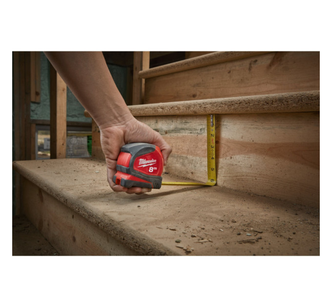 Рулетка Pro Compact MILWAUKEE, 8м (25мм), (заміна на 4932498780)