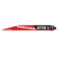 Полотно для шабельних пилок WRECKER CARBIDE NITRUS MILWAUKEE, 230х4,2мм, (мультиматеріал)