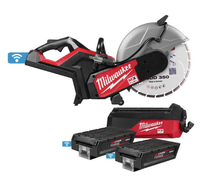 Машина отрезная аккумуляторная бесщёточная Ø350мм (резчик) MILWAUKEE MXF COS350G2FC-802