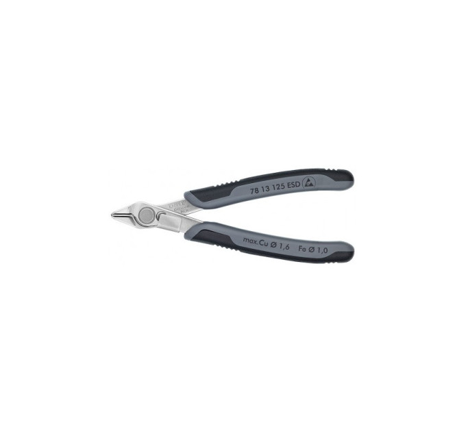 Кусачки Electronic Super Knips® KNIPEX 78 13 125 ESD