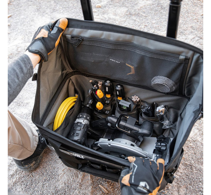 Сумка для инструментов TOUGHBUILT TB-CT-61-18 большая горловина, на колесах, 525 мм