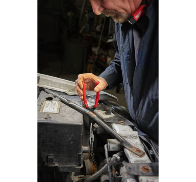 Длинногубцы 45° LONG REACH PLIER MILWAUKEE, 326мм