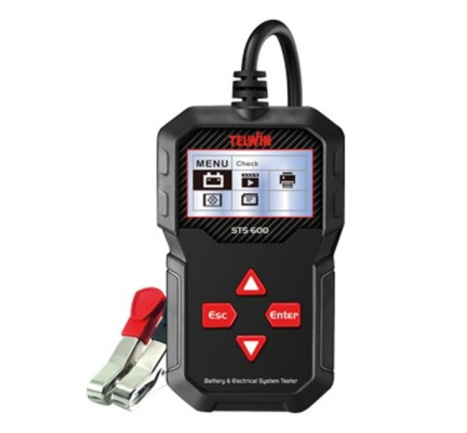 Тестер аккумуляторов STS600 12В (WET, GEL, MF, AGM, PbCa, EFB)