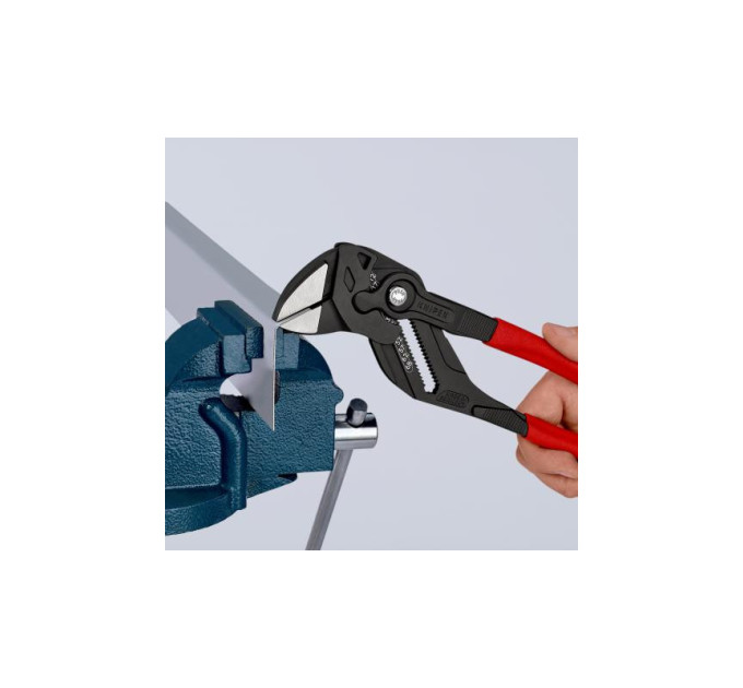 Клещи переставные-гаечный ключ, Ø68мм KNIPEX 86 01 300, фосфатированные