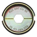 Матрица обжимная для кабелей и коннекторов MILWAUKEE, R22 KRT Cu 50