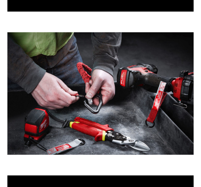 Страховий еластичний строп для електроінструменту вагою до 4.5 кг MILWAUKEE 4932471351
