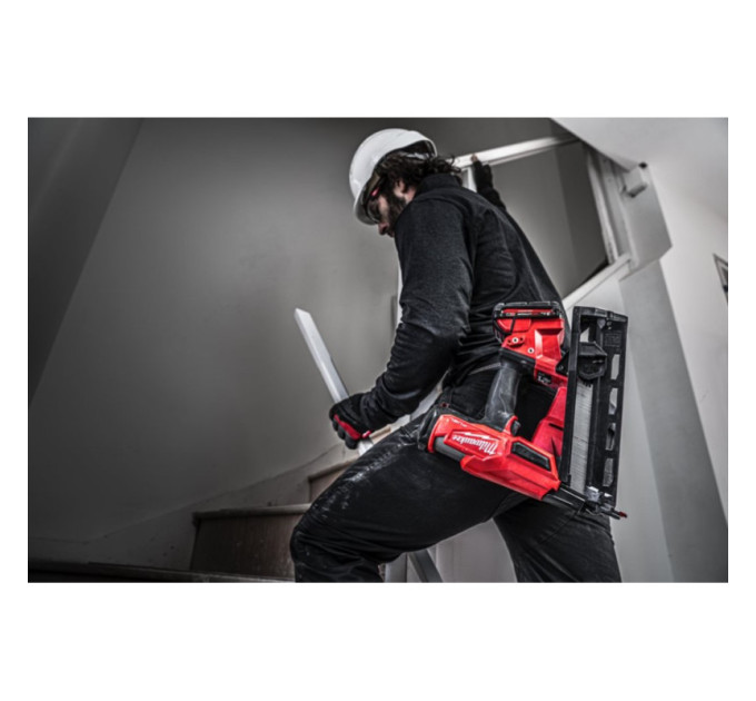 Пистолет гвоздезабивной аккумуляторный бесщёточный MILWAUKEE M18 FN16GA-0X (32-64мм)(каркас, HDкейс)