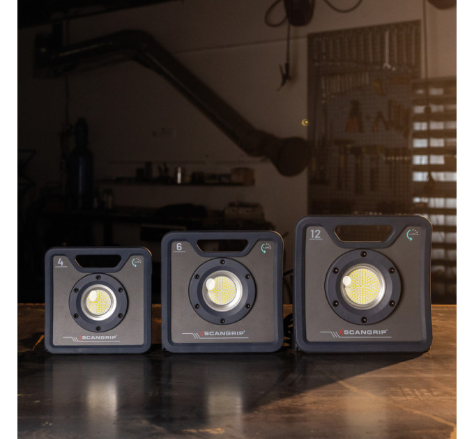 Прожектор переносной 12 000 lumen NOVA 12 for Life SCANGRIP (с Bluetooth управлением)