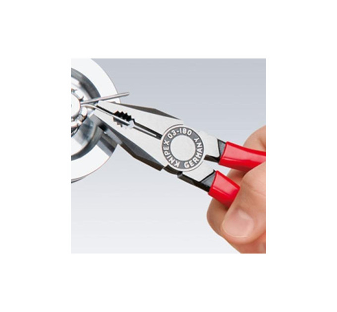 Плоскогубцы комбинированные 180мм KNIPEX 03 01 180 SB