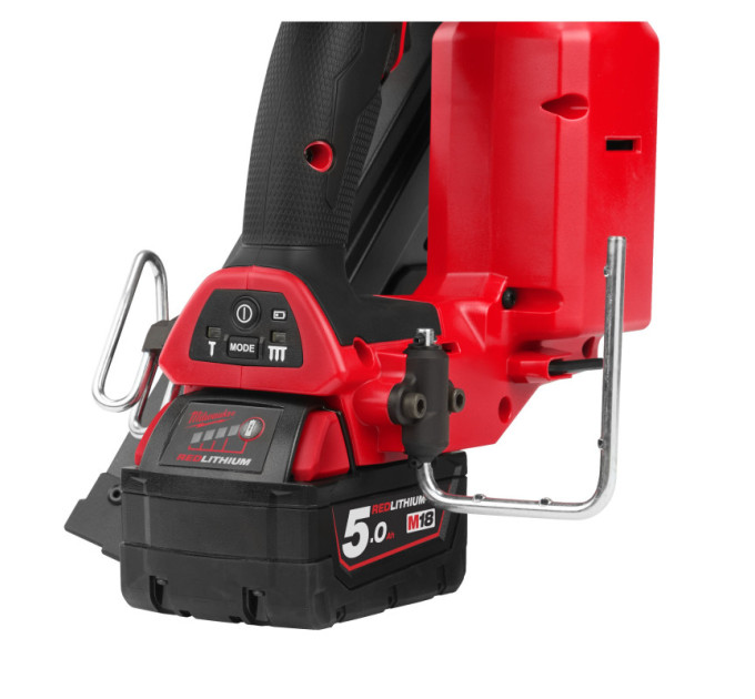 Пистолет гвоздезабивной аккумуляторный бесщёточный MILWAUKEE M18 FFN-502C (50-90мм)(ЗУ+2акХ5Ач+кейс)