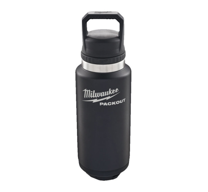 Термобутылка PACKOUT MILWAUKEE, 1065мл черная