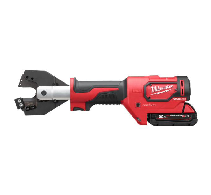 Кабелерез гидравлический аккумуляторный MILWAUKEE M18 ONEHCC-201C ACSR (ЗУ+2акк.Х2Ач+кейс)